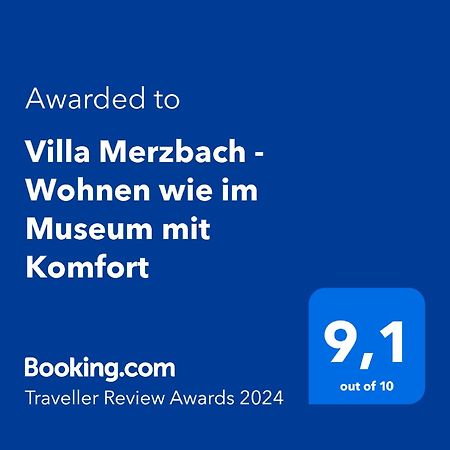 Villa Merzbach - Wohnen Wie Im Museum Mit Komfort Untermerzbach エクステリア 写真